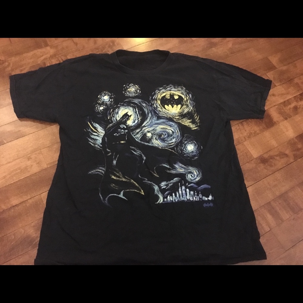 Men’s Size M Artistic Batman T-Shirt